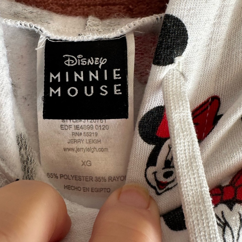 Disney Minnie Mouse hoodie women’s XL - Picture 3 of 5